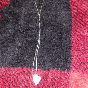 Swarovski heart adjustable necklace